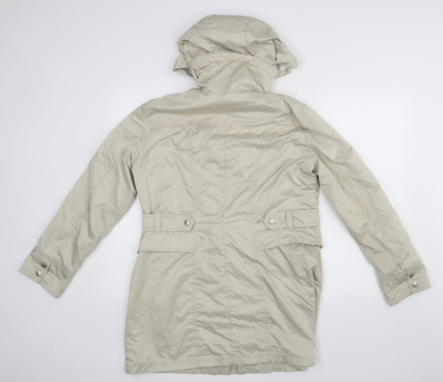 Kirsten Womens Beige   Jacket Coat