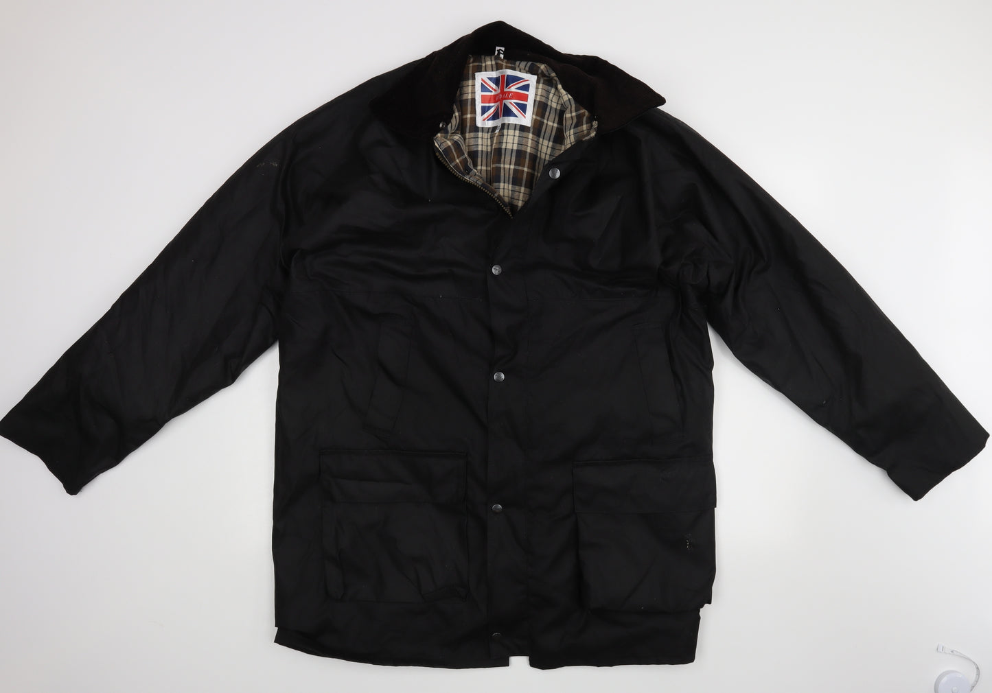 Rydale Mens Black   Jacket Coat Size 2XL