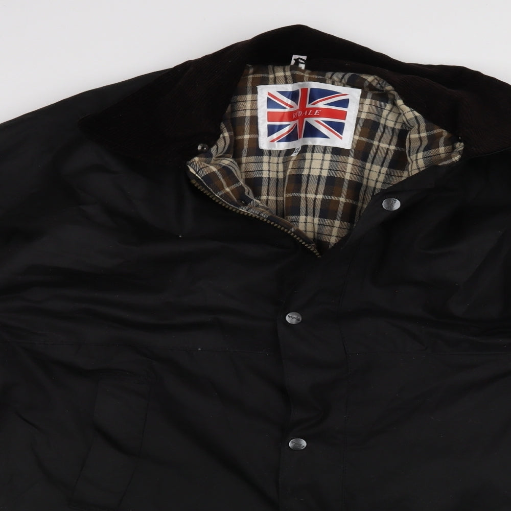 Rydale Mens Black   Jacket Coat Size 2XL