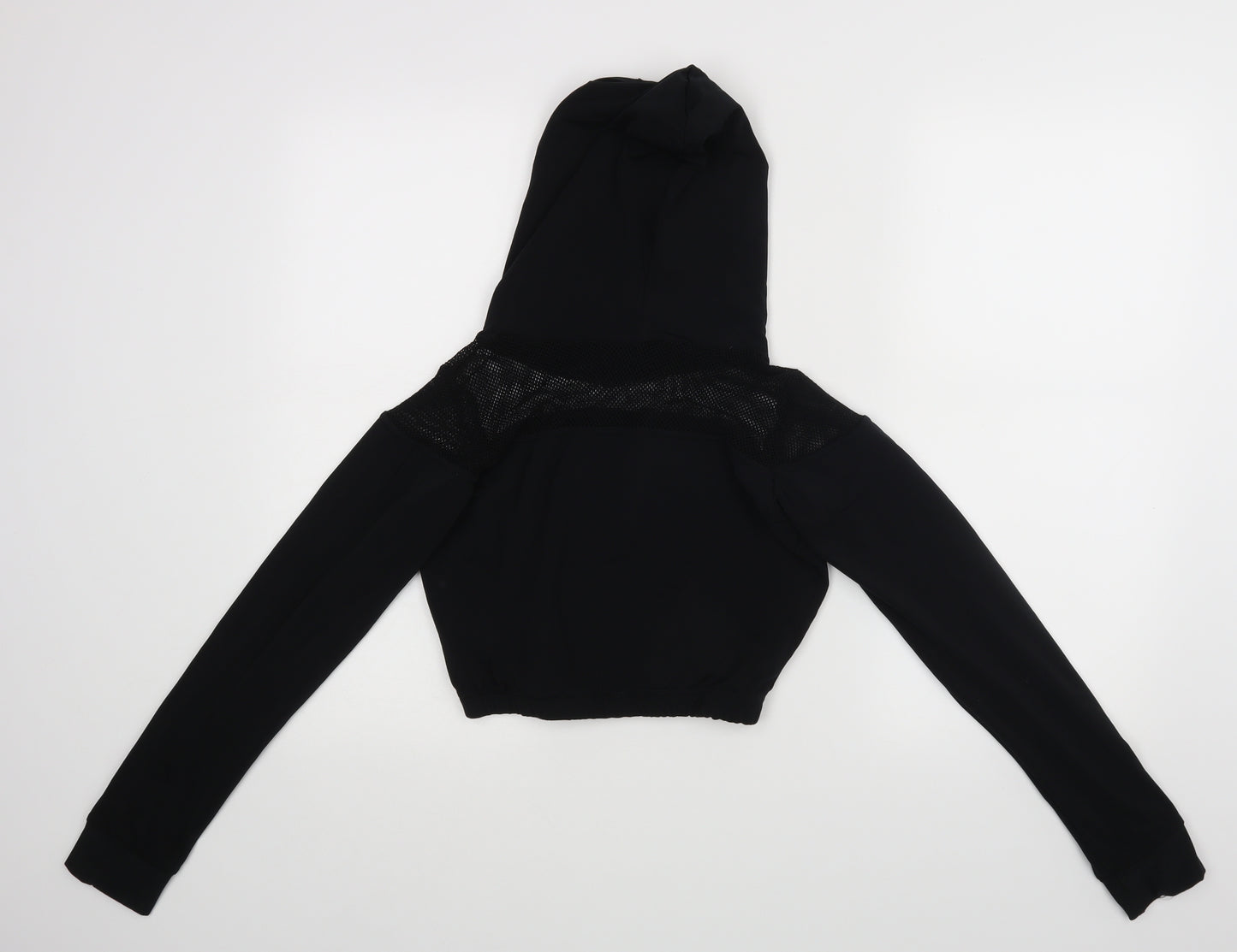 Pout Aparel Womens Black   Basic T-Shirt Size S  - cropped