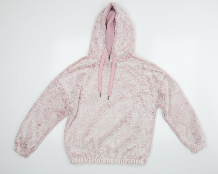 George Womens Pink Pullover Hoodie Size S