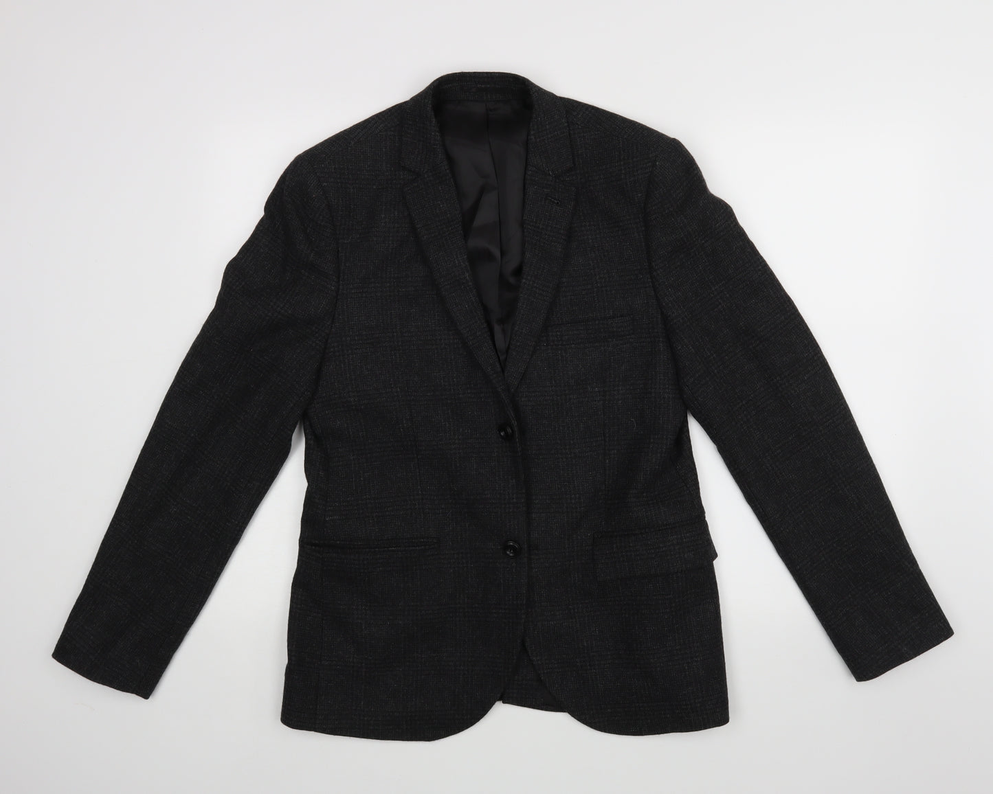 Top Man Mens Grey   Jacket Blazer Size 38