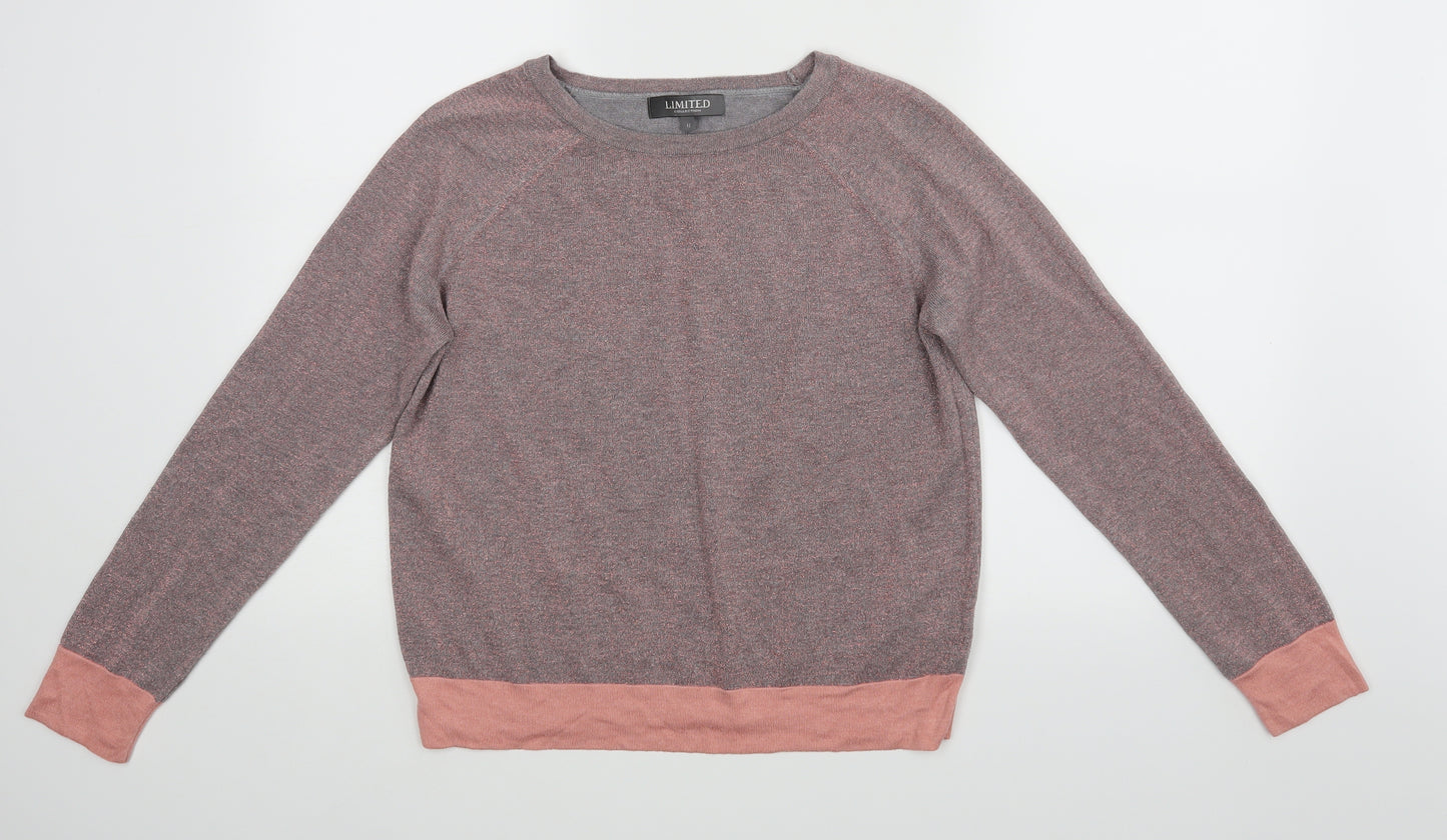 Limited Collection Womens Pink   Basic Blouse Size 12
