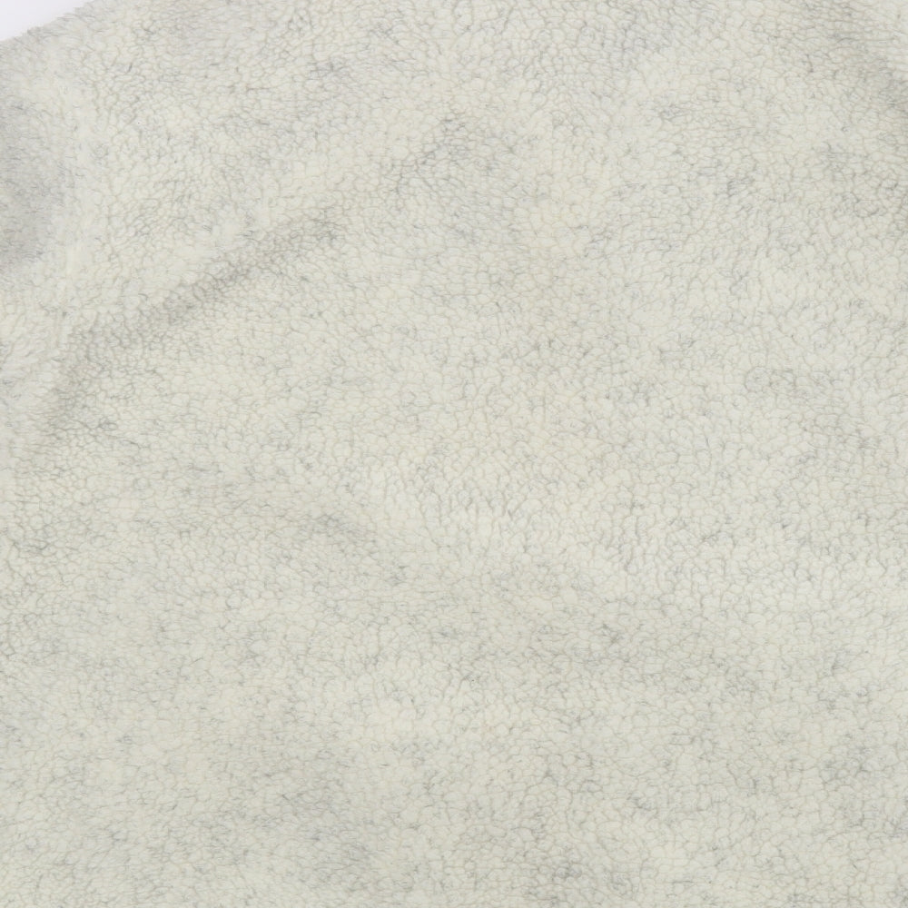 Isicle Blue Mens White   Full Zip Jumper Size S