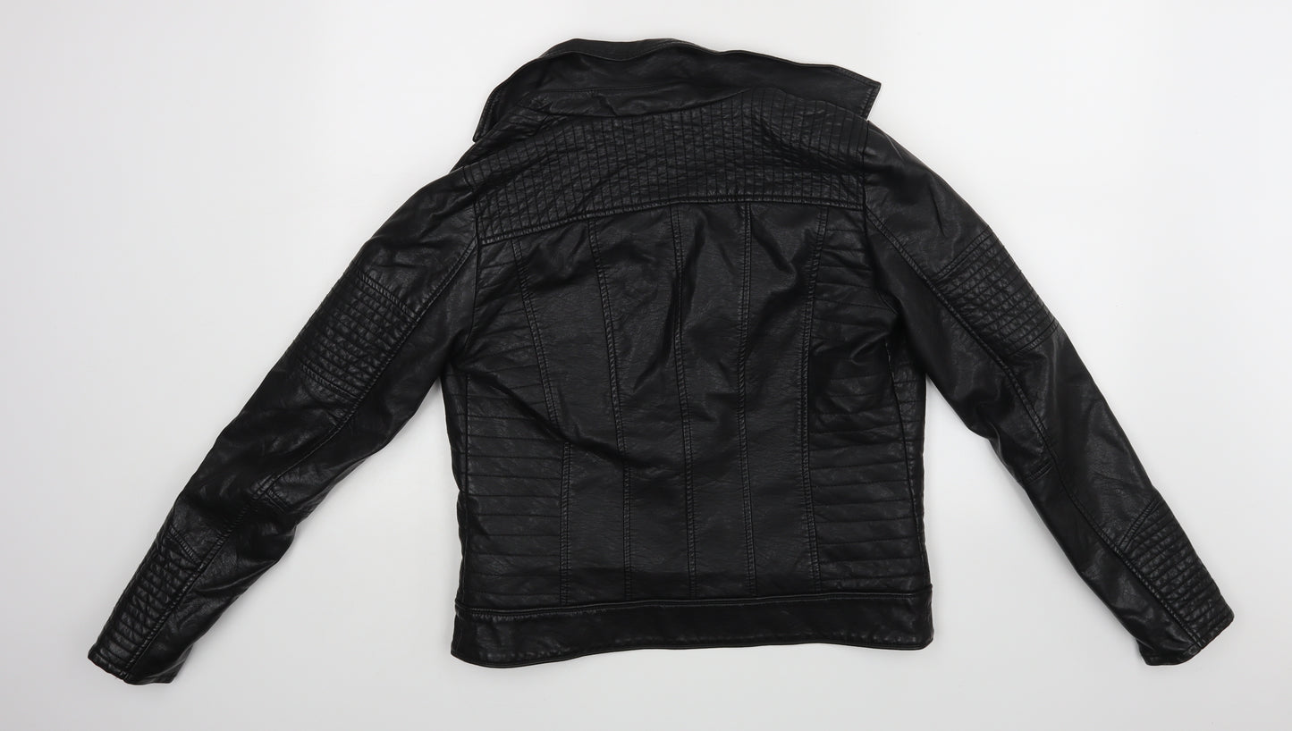 Only Womens Black   Jacket  Size 10
