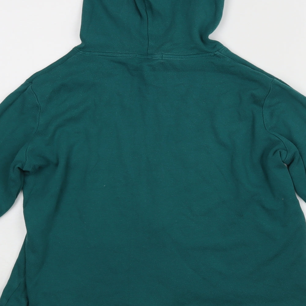 Cher4okee Womens Green   Full Zip Hoodie Size 14