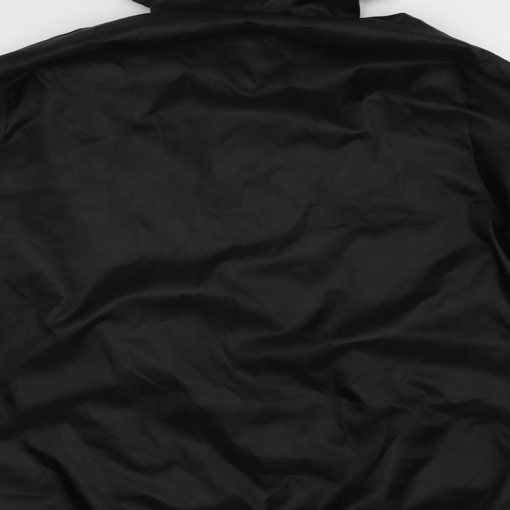 Rainy Days Mens Black  Rayon Jacket  Size M