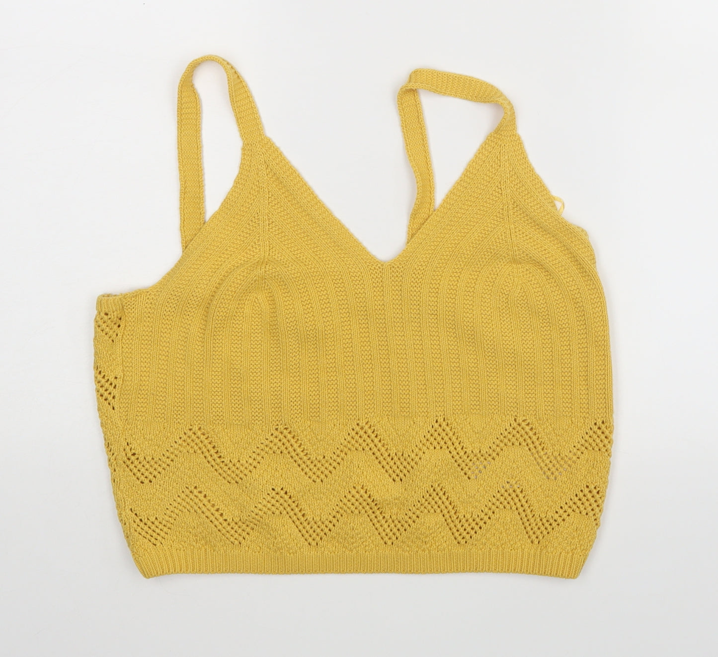 New Look Womens Yellow   Basic Blouse Size 16