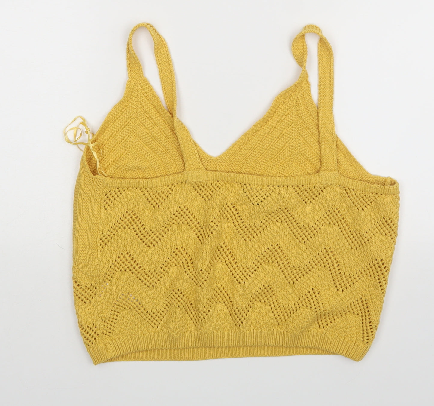 New Look Womens Yellow   Basic Blouse Size 16