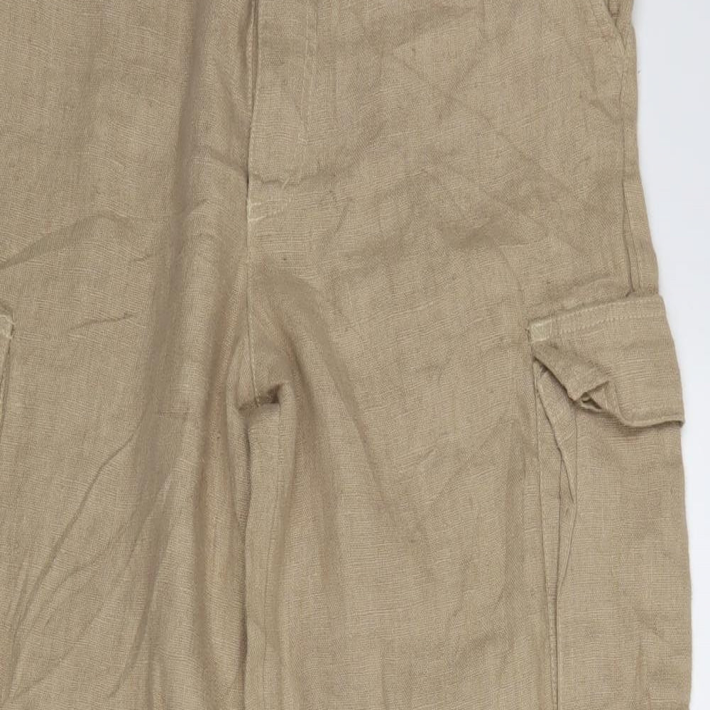 French Connection Mens Beige   Cargo Trousers Size S L25 in