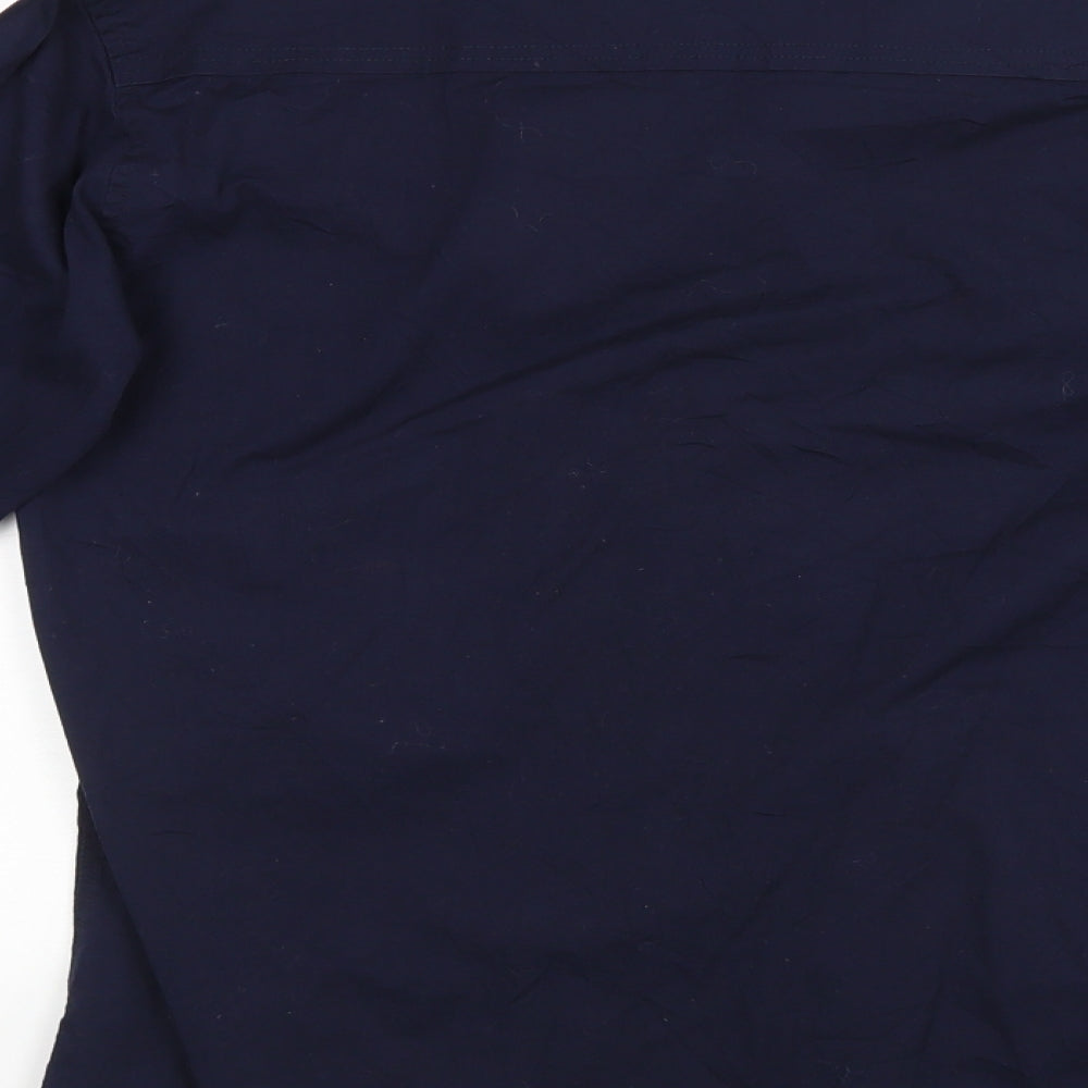 Cool Mix Men Mens Blue    Dress Shirt Size M