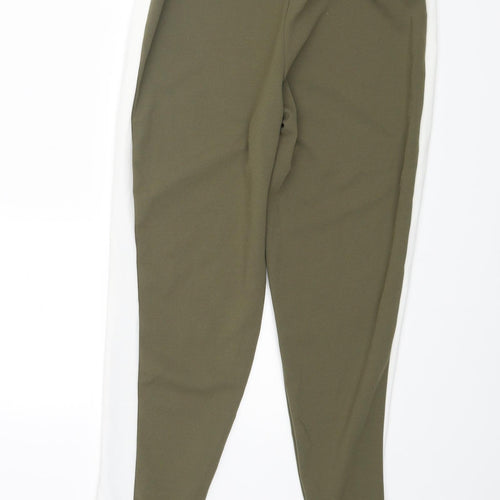 PRETTYLITTLETHING Womens Green   Jogger Trousers Size 8 L27 in