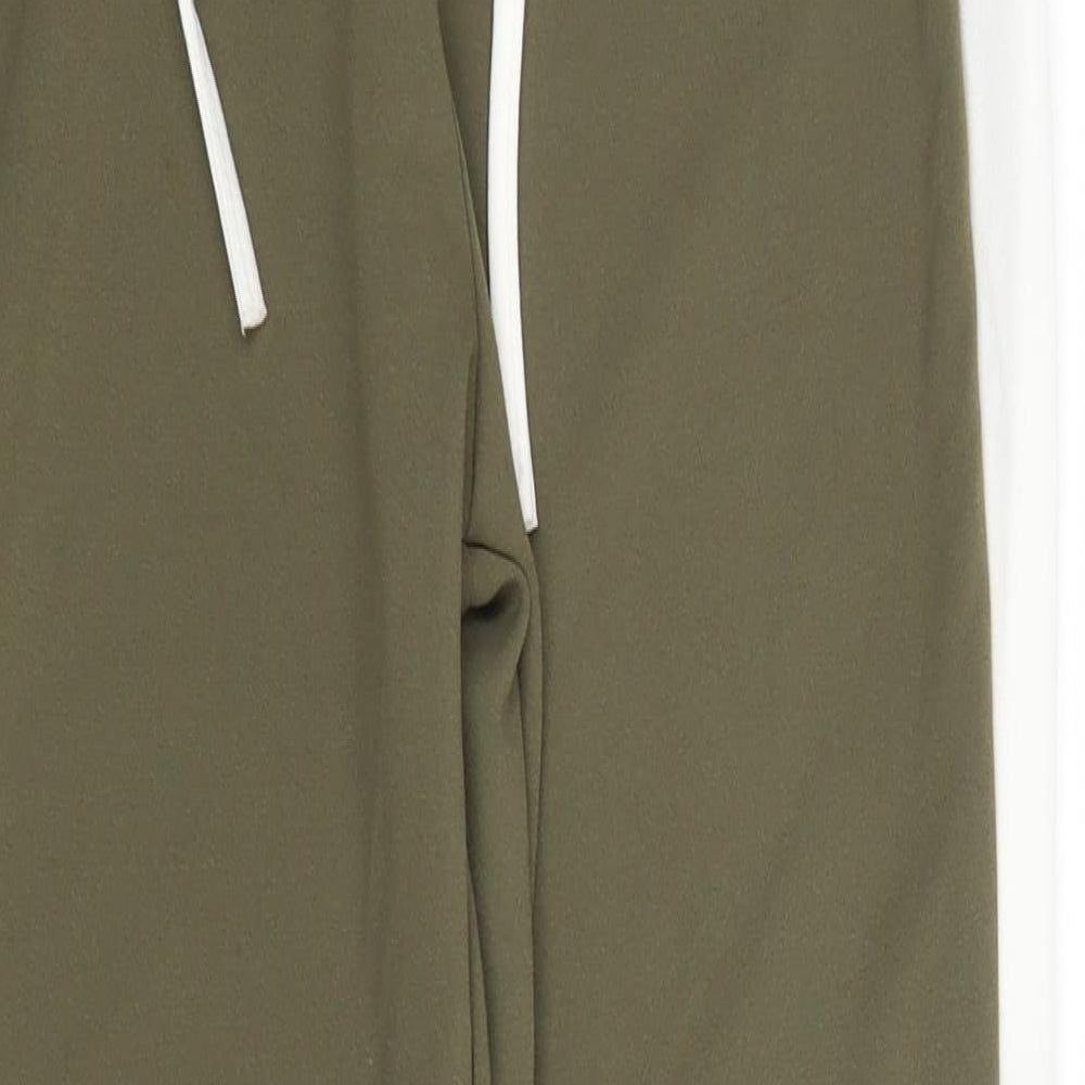 PRETTYLITTLETHING Womens Green   Jogger Trousers Size 8 L27 in