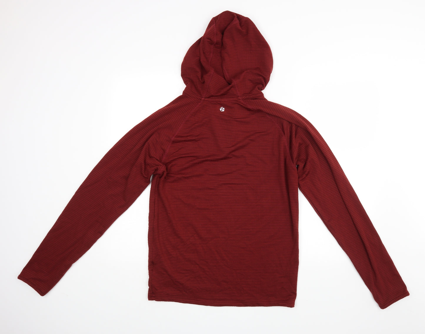 Zakti Mens Red   Pullover Hoodie Size M