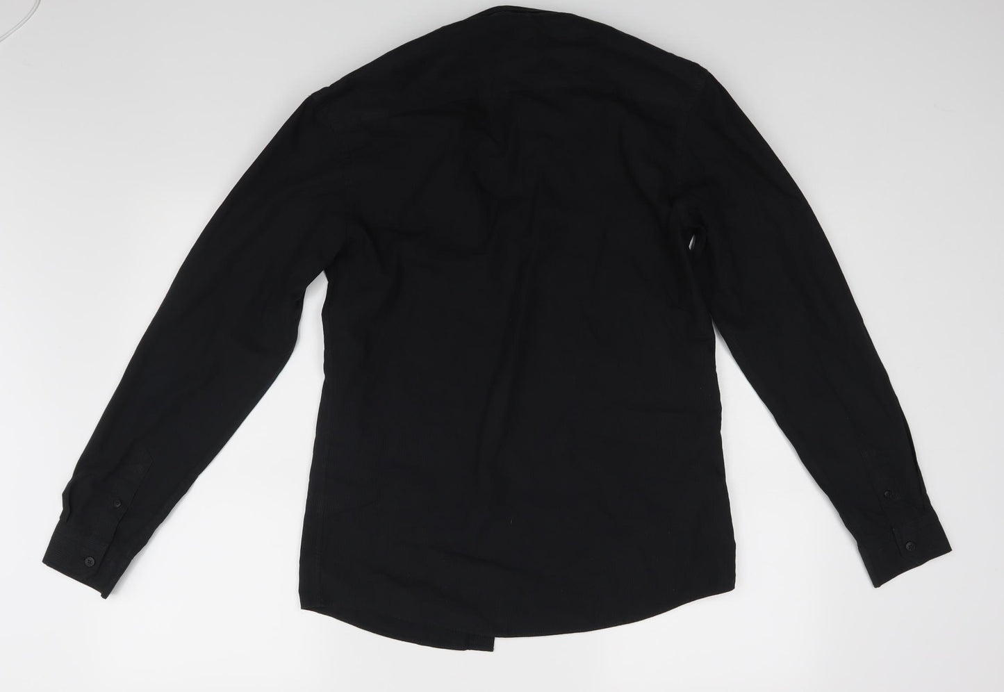 River Island Mens Black    Dress Shirt Size S