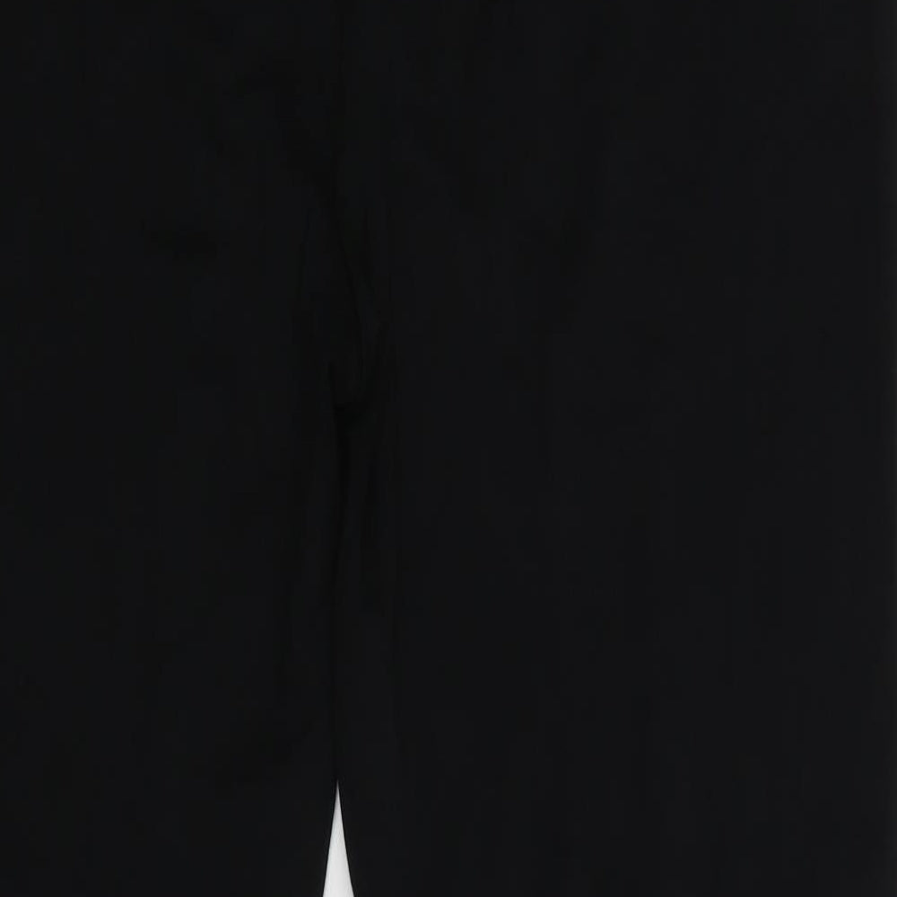 M&S Womens Black   Dress Pants Trousers Size 16 L26 in
