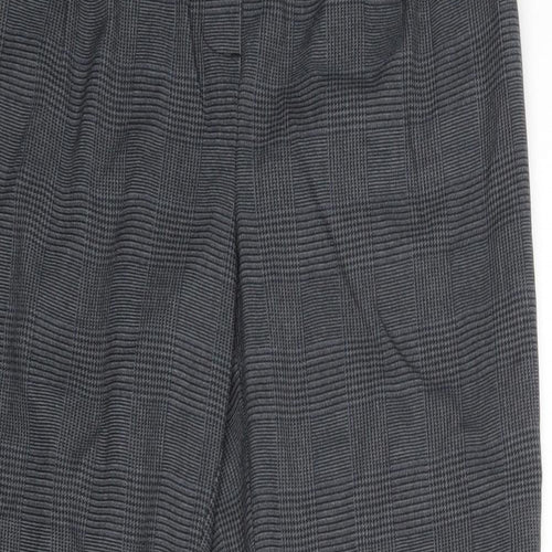 New Look Womens Grey   Dress Pants Trousers Size 8 L25 in
