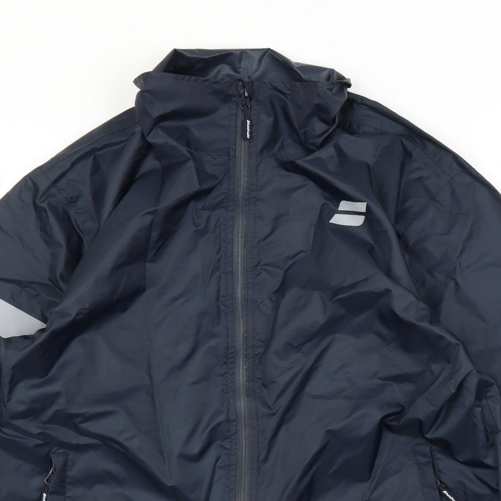 AutoTrader Mens Blue   Rain Coat Coat Size XL