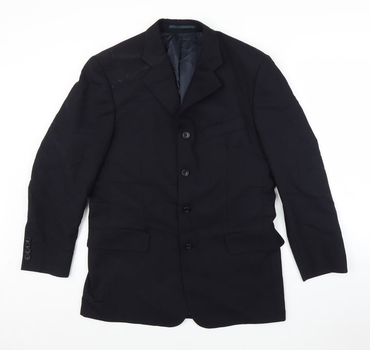 Studio Daks Womens Blue   Jacket Suit Jacket Size 48