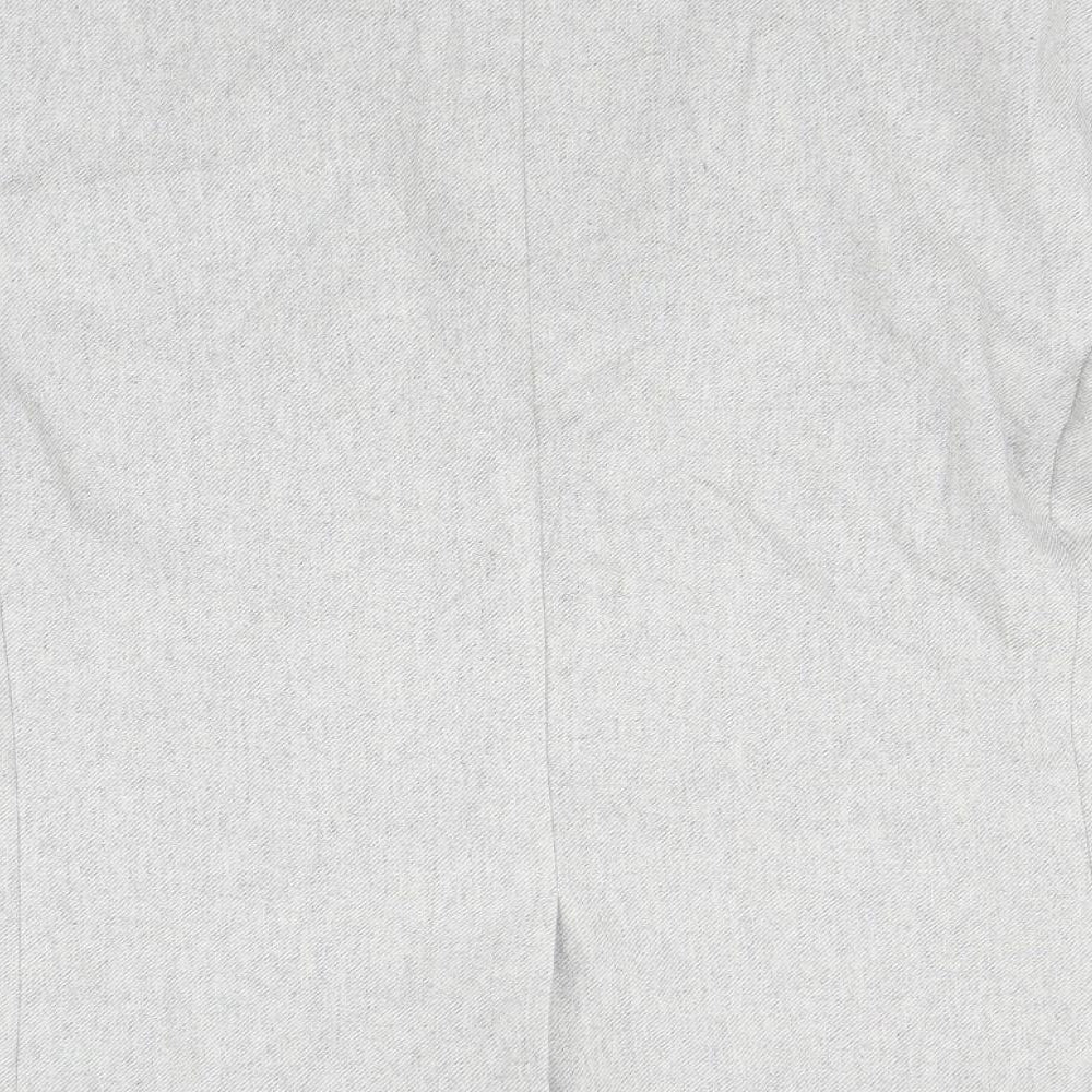 Cedar Wood State Mens Grey   Jacket Suit Jacket Size 2XL