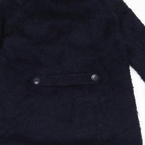 Cooperative Womens Blue   Overcoat Coat Size S