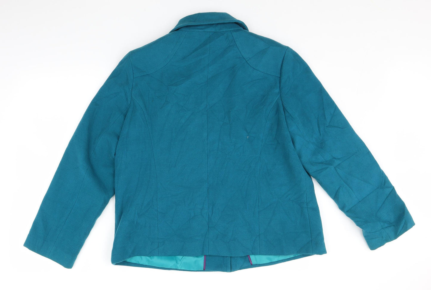 BM Womens Blue   Jacket  Size 16