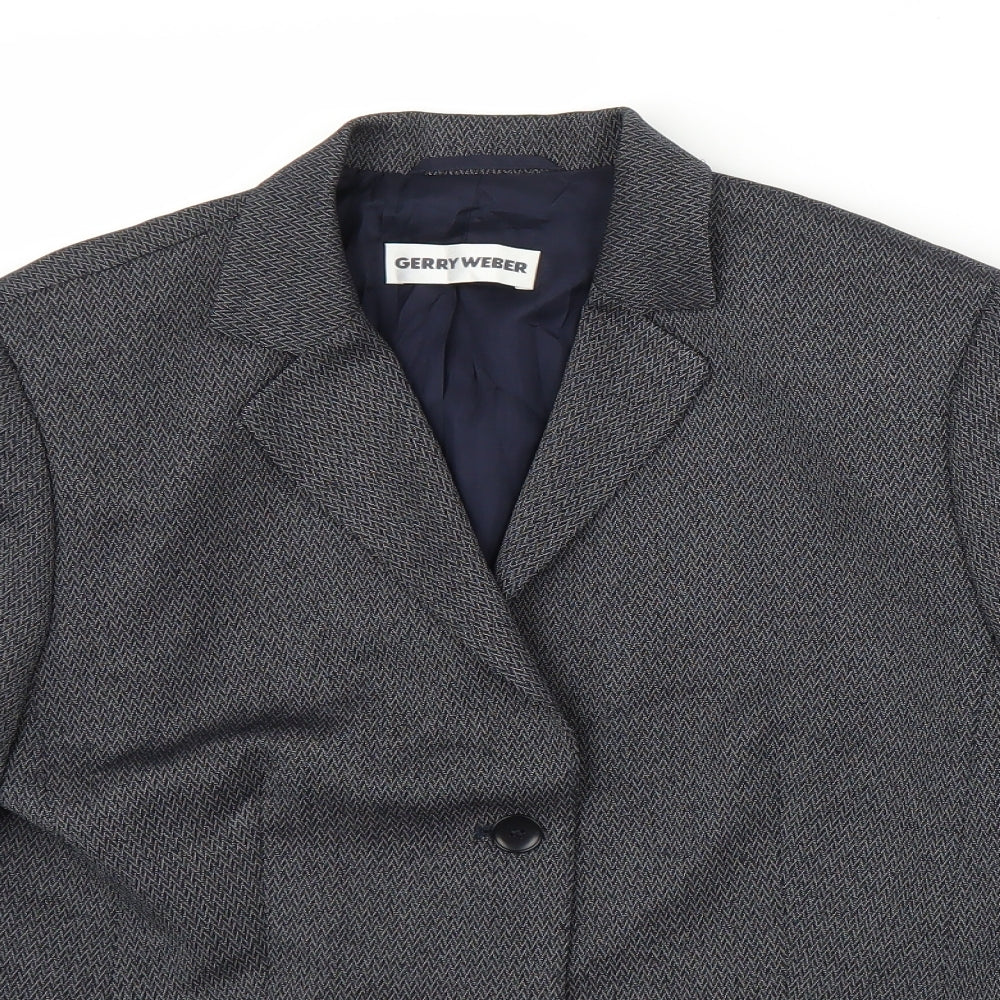 Gerry Weber Mens Grey   Jacket Suit Jacket Size 38