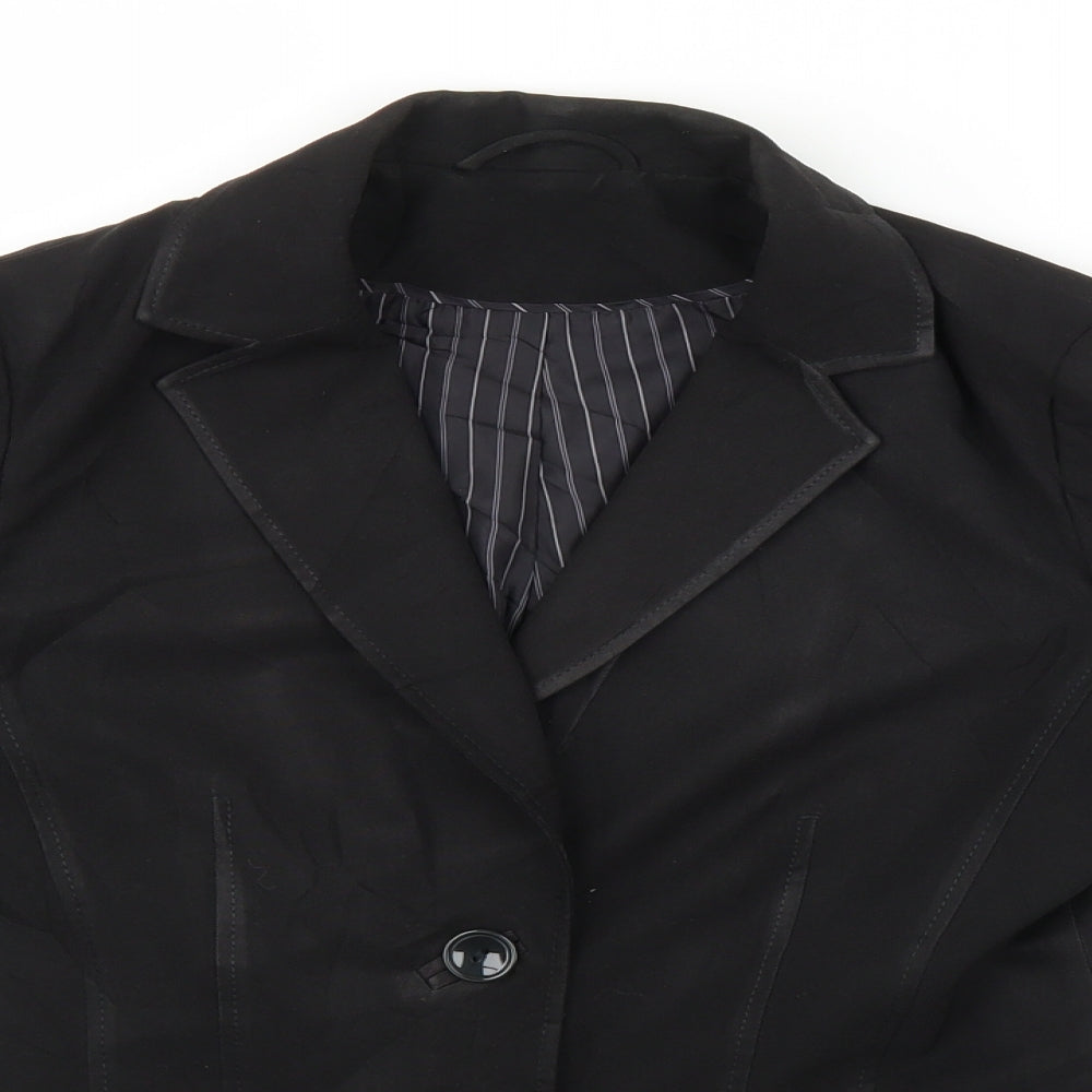 Dorothy Perkins Womens Black   Jacket Suit Jacket Size 8