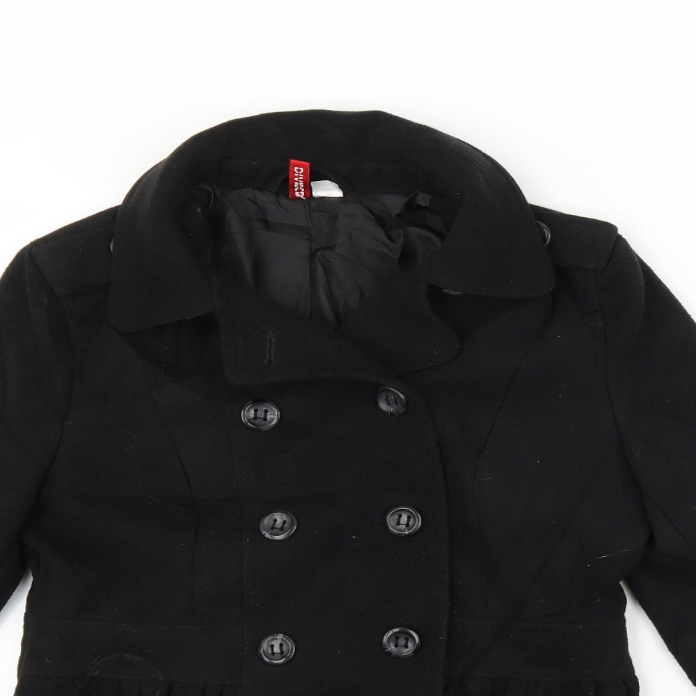 H&M Womens Black   Jacket  Size 12