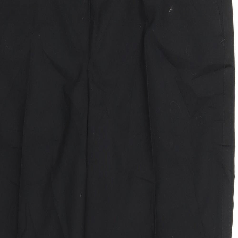 Preworn Mens Black   Trousers  Size 34 in L27 in