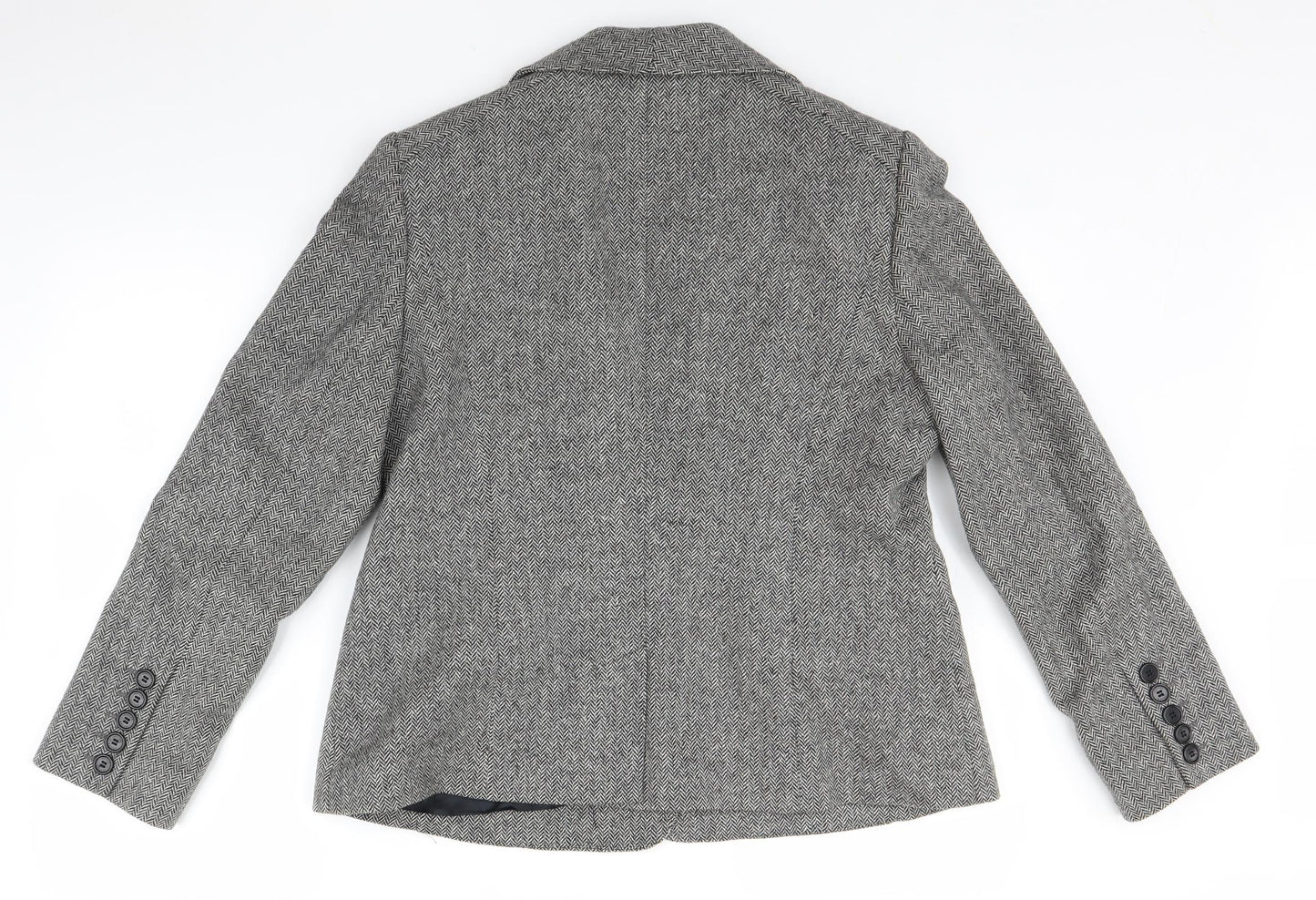 Jaeger Womens Grey   Jacket Suit Jacket Size 16