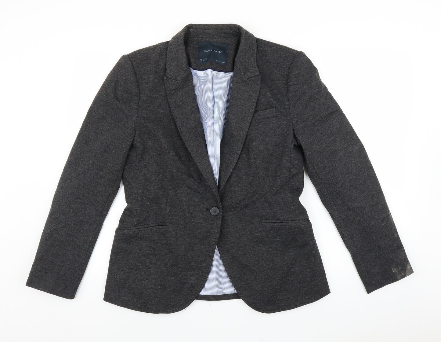 Zara Womens Grey   Jacket Suit Jacket Size XL