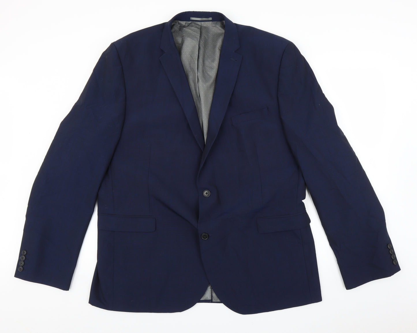 NEXT Mens Blue   Jacket Suit Jacket Size 48