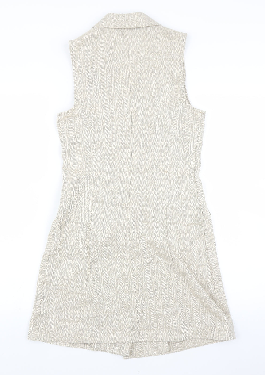 Primark Womens Beige   Jacket Coatigan Size 6