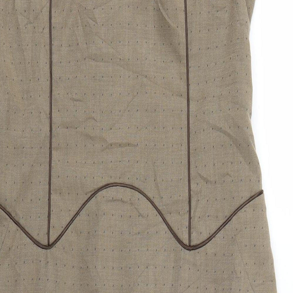 NEXT Womens Beige   Pencil Dress  Size 12