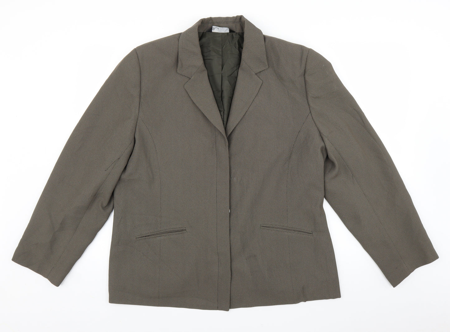 BHS Womens Green   Jacket Blazer Size 20