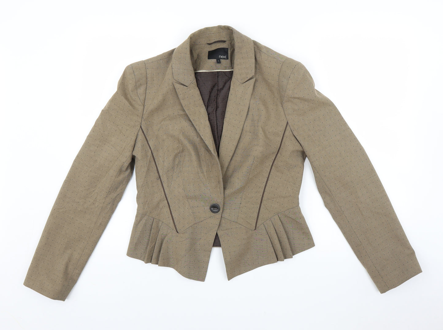 NEXT Womens Brown   Jacket Blazer Size 12