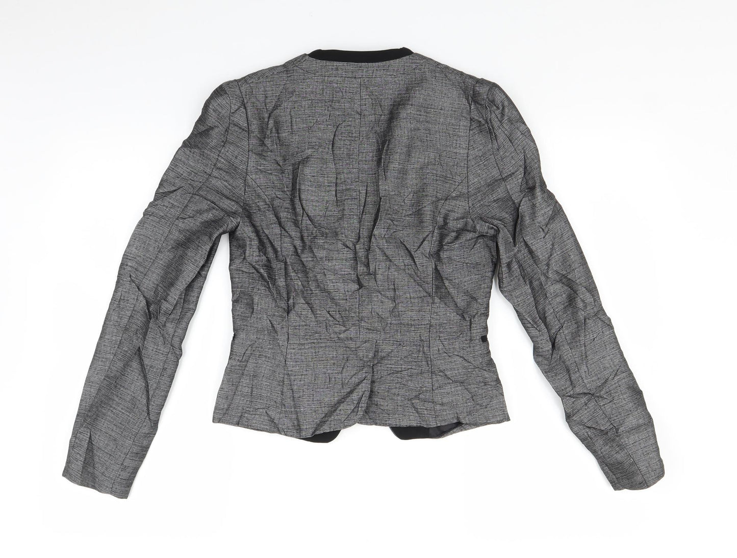 H&M Womens Grey   Jacket Blazer Size 6