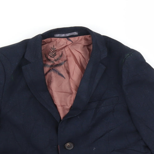 NEXT Boys Black   Jacket Blazer Size 7 Years
