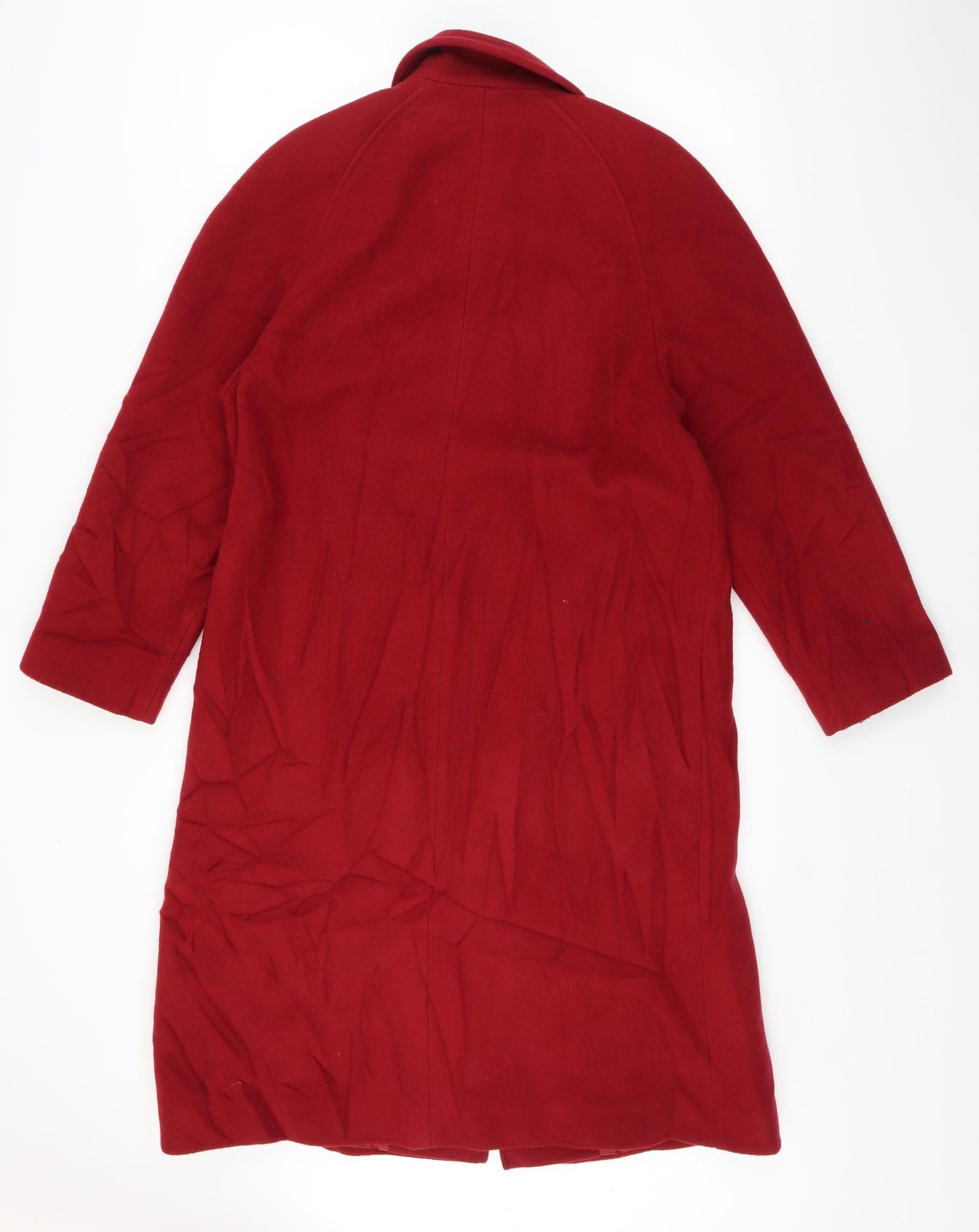 Eastex Womens Red   Overcoat Coat Size 14