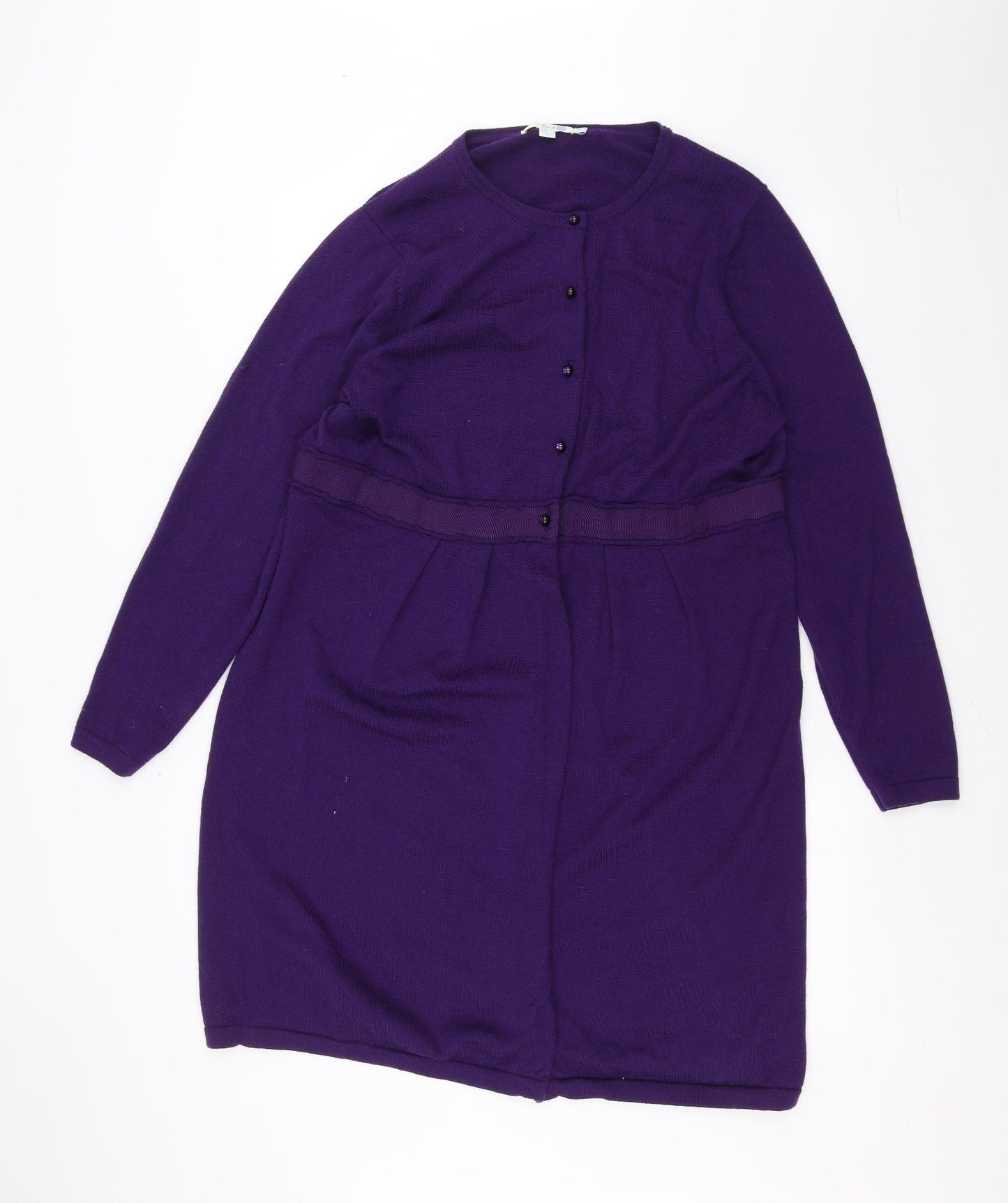 Boden Womens Purple   Cardigan Jumper Size 22
