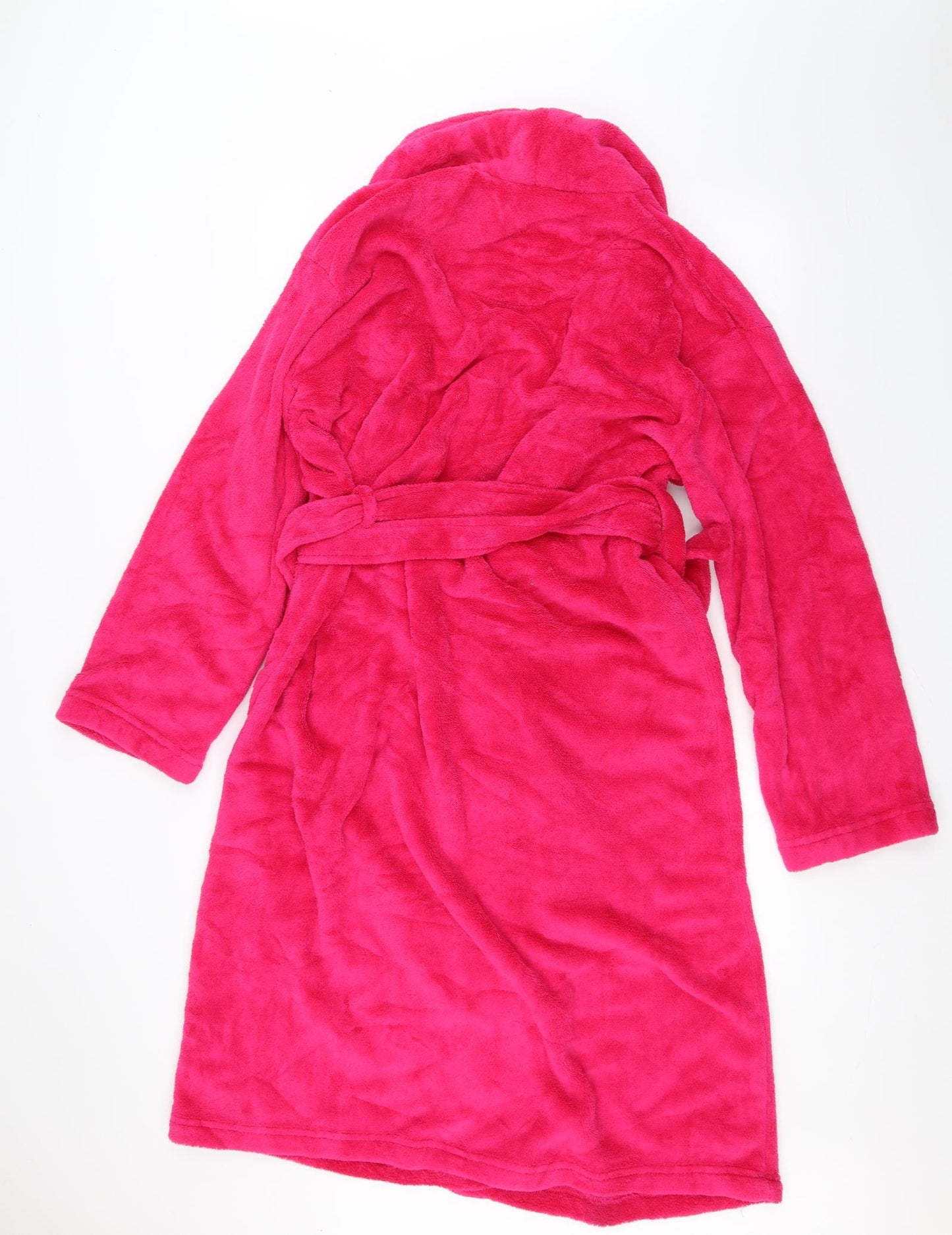 St Bernard Womens Pink Solid  Babydoll Pyjama Top Size 14