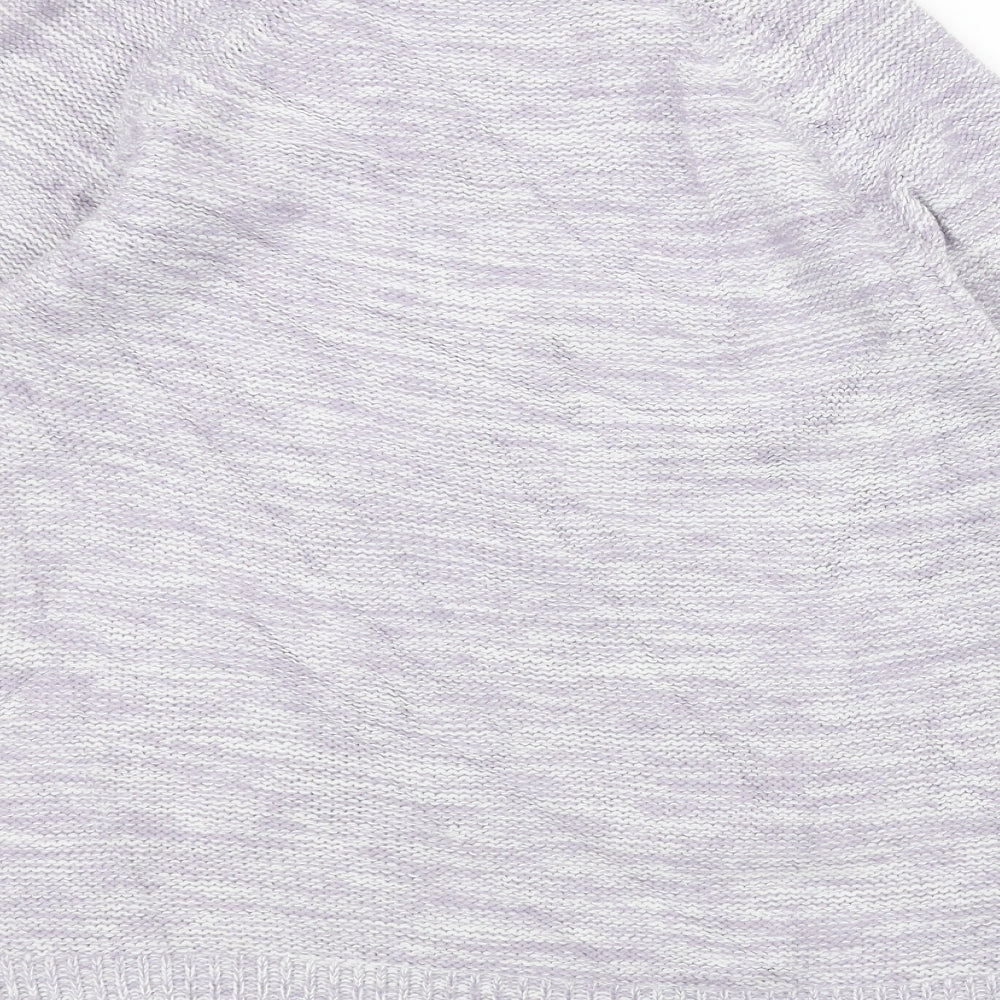 BHS Womens Purple  Knit Pullover Jumper Size 14