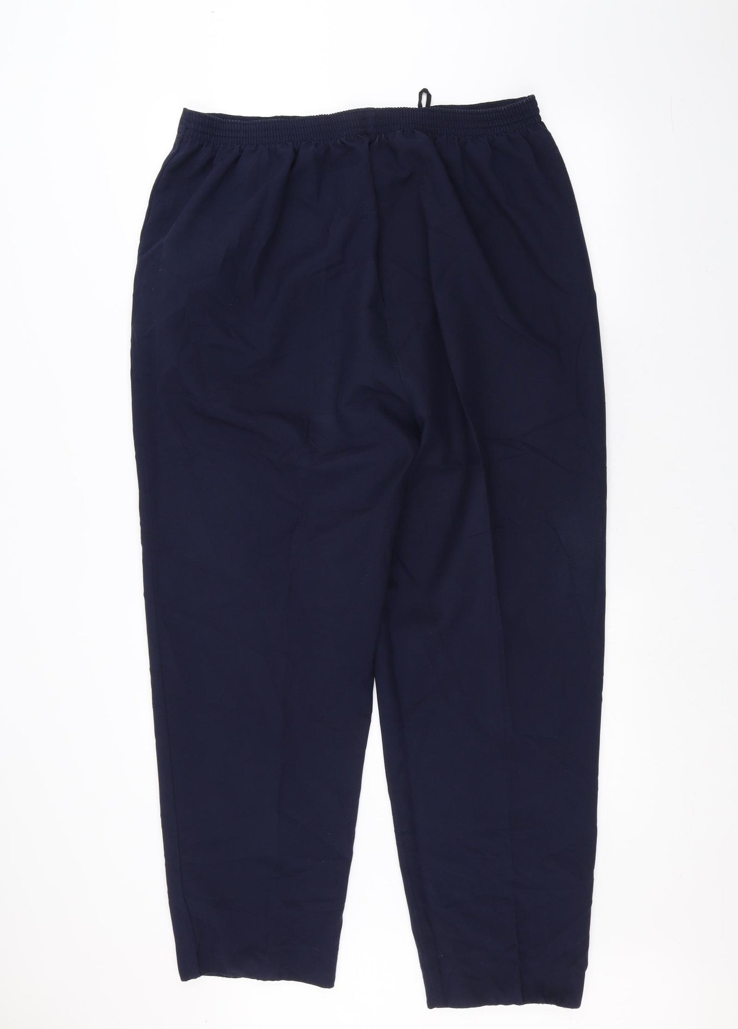 Essentails Womens Blue   Trousers  Size 18 L29 in