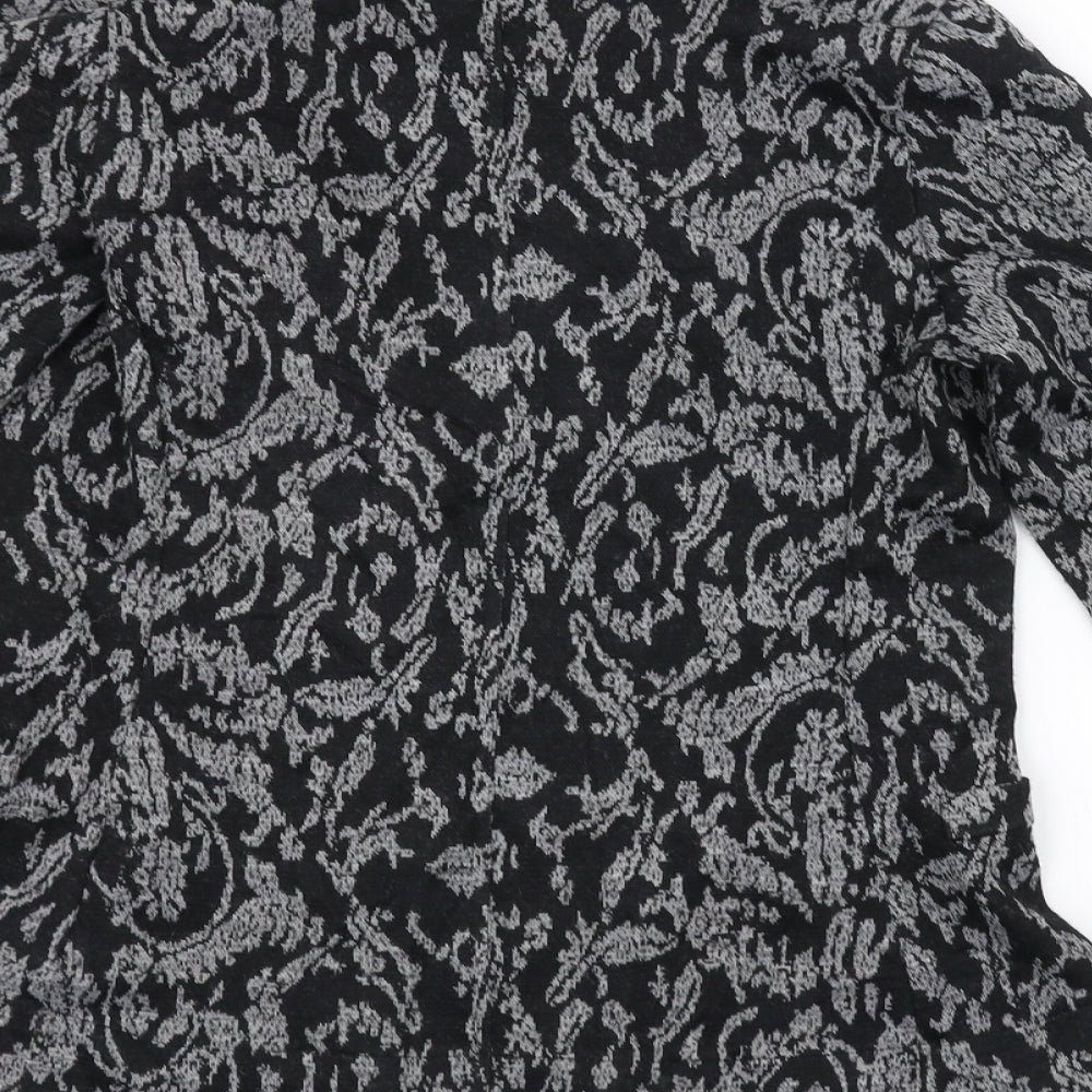 NEXT Womens Black Floral  Jacket  Size 6