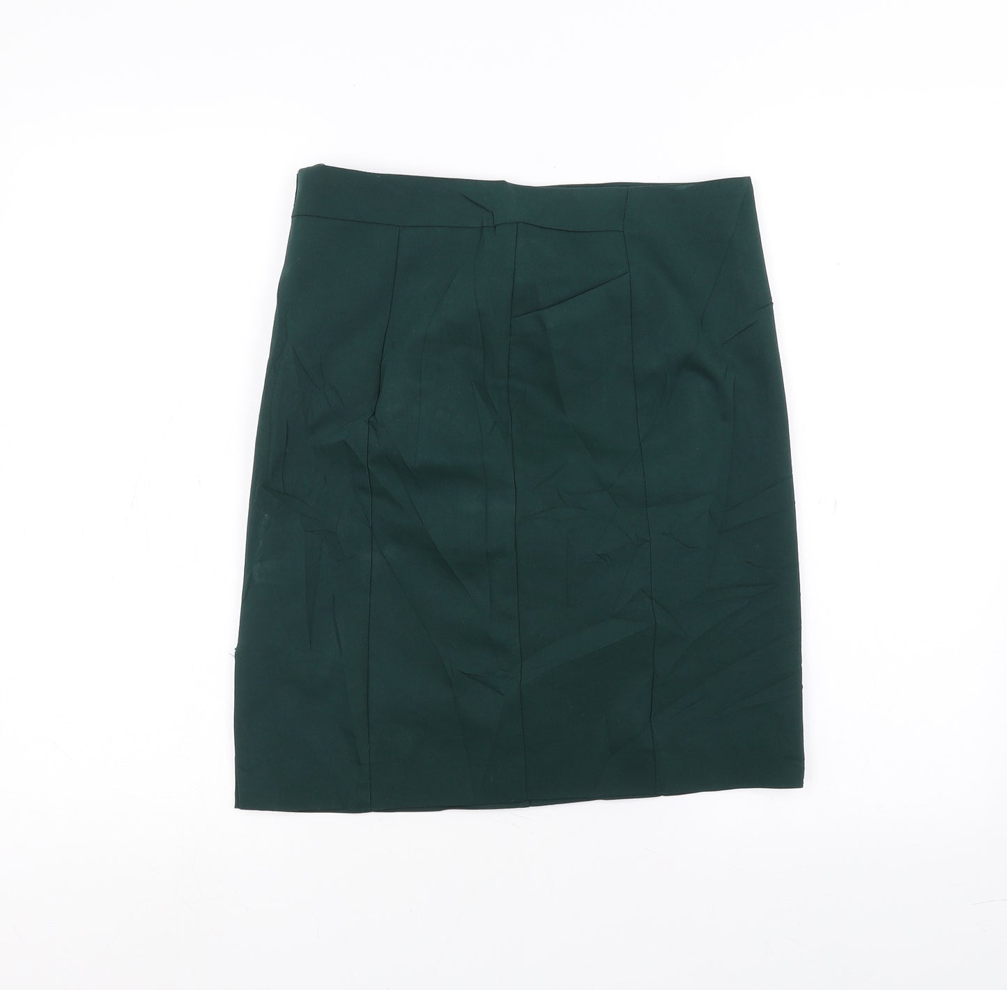 H&M Womens Green   A-Line Skirt Size 10