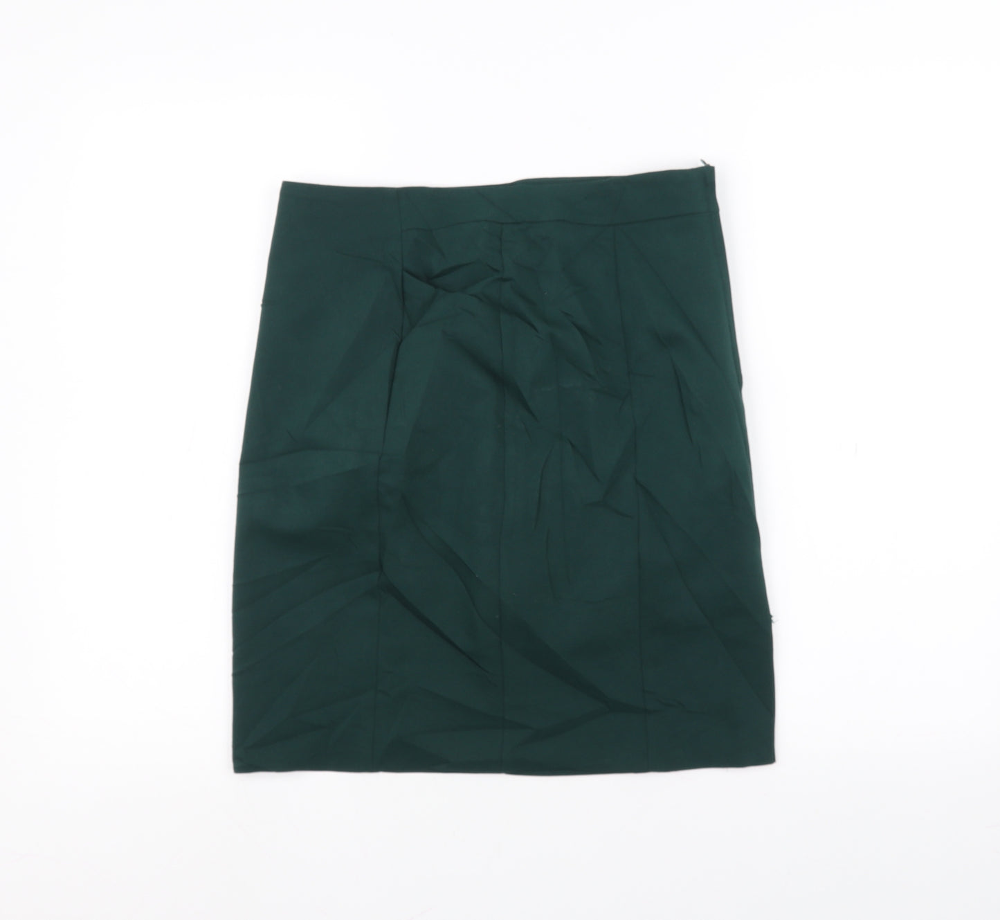 H&M Womens Green   A-Line Skirt Size 10