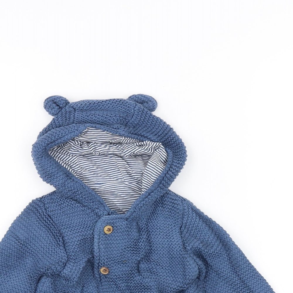 Marks and Spencer Baby Blue   Jacket  Size 3-6 Months