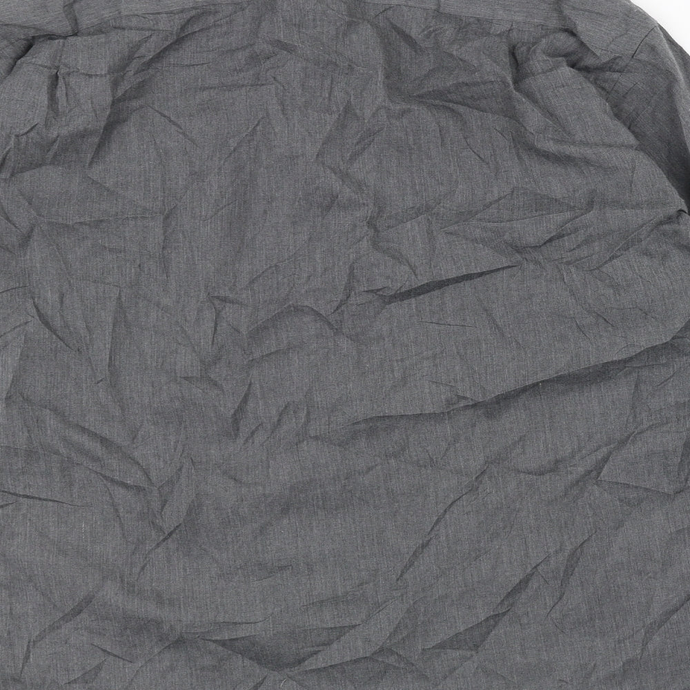 Marks and Spencer Mens Grey    Dress Shirt Size 17