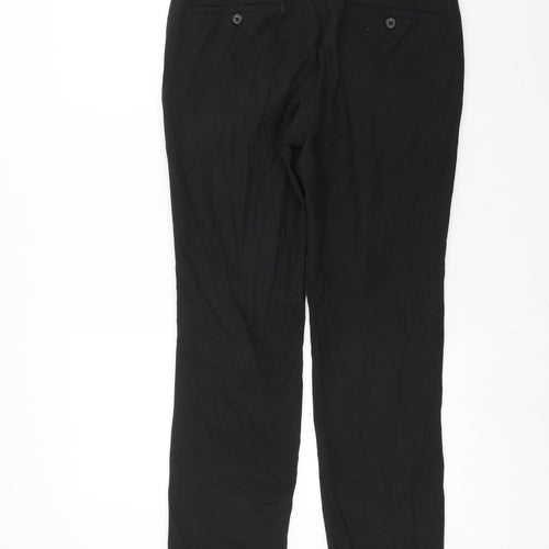NEXT Mens Black   Trousers  Size 32 in L26 in